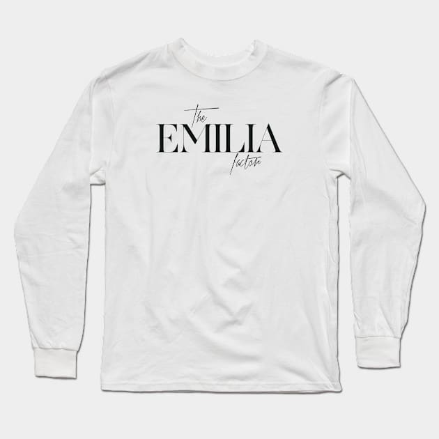 The Emilia Factor Long Sleeve T-Shirt by TheXFactor